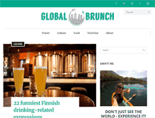 Tablet Screenshot of globalbrunch.com